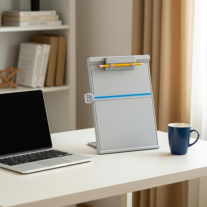 Document Holder Stand - Verstelbare documenthouder, papierstandaard voor bureau, A4-formaat,
