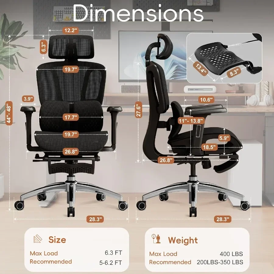 Ergonomische bureaustoel met v - Ergonomic Office Chair recensie en prijs