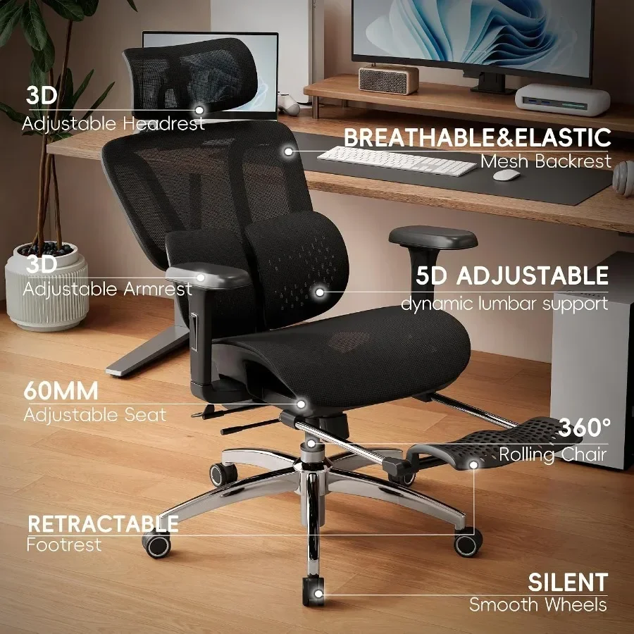 Ergonomische bureaustoel met v - Ergonomic Office Chair recensie en prijs