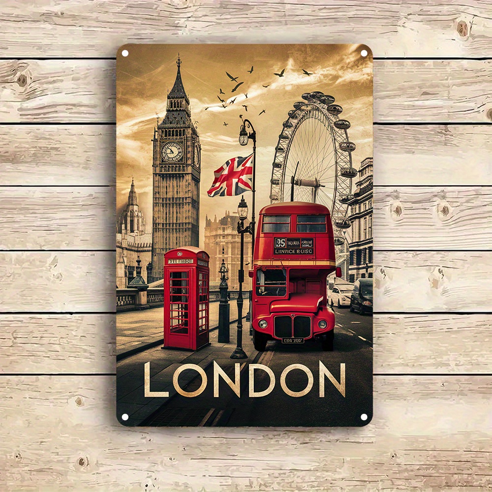 Vintage aluminium wanddecorati - Home Office Or recensie en prijs