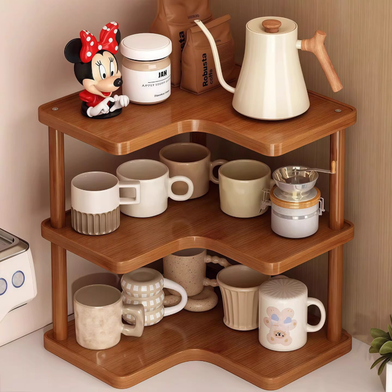 Hoekige bureau bekerorganizer, - Home Office Work Table recensie en prijs