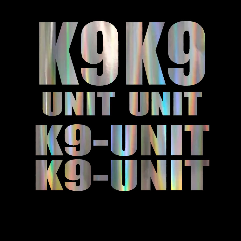 4 stuks voor K-9 K9 UNIT DECAL - Home Office Logo recensie en prijs