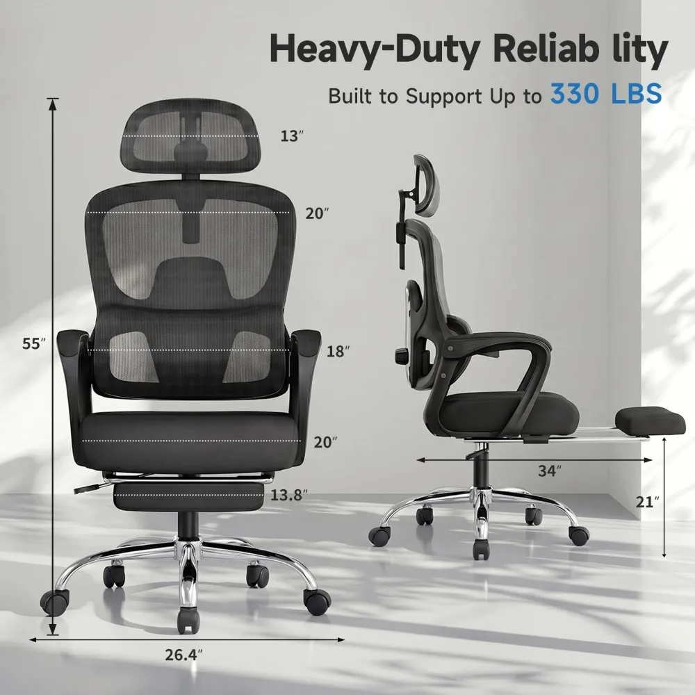 Ergonomische bureaustoel met v - Ergonomic Office Chair recensie en prijs