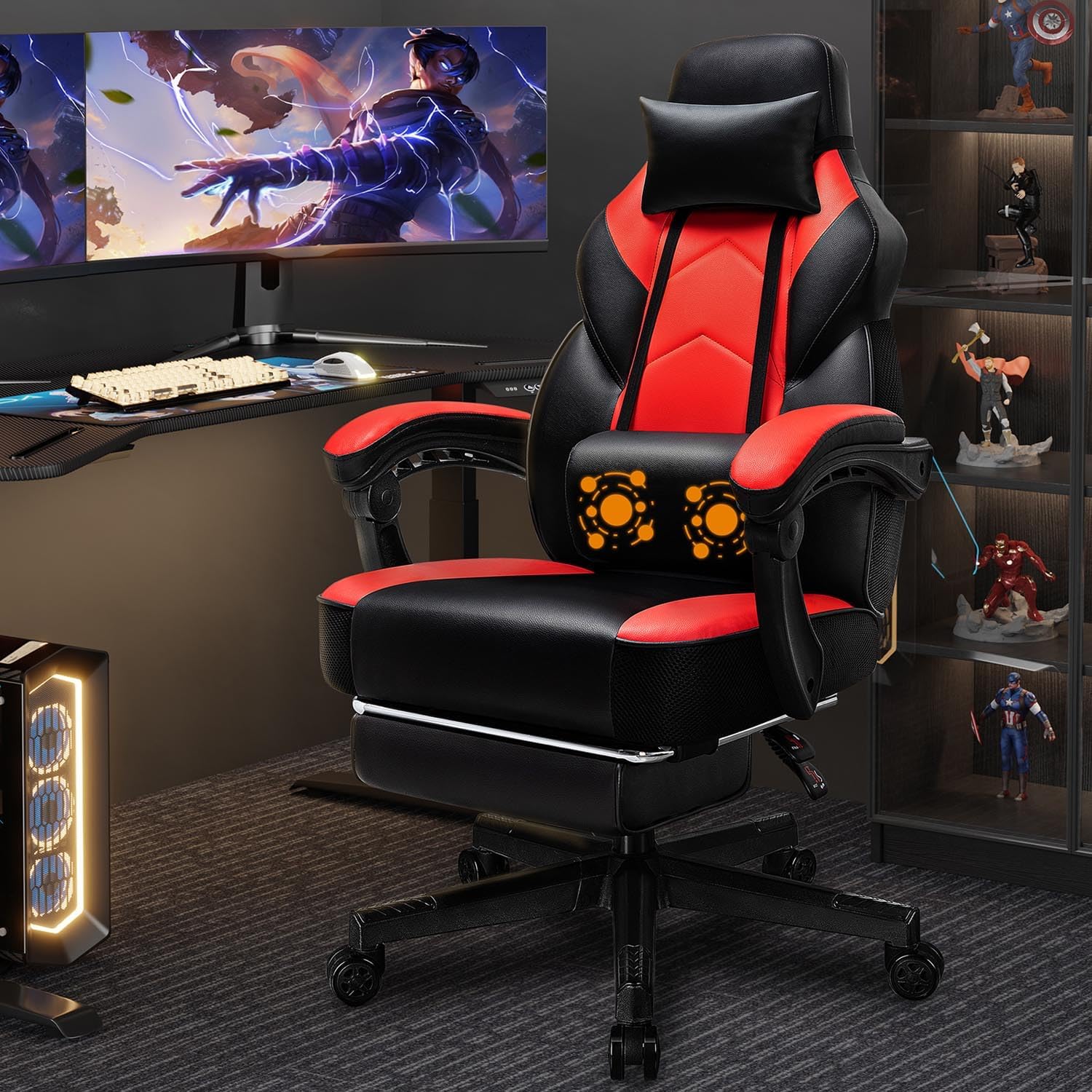 Gamingstoel met voetensteun, m - Ergonomic Office Chair recensie en prijs