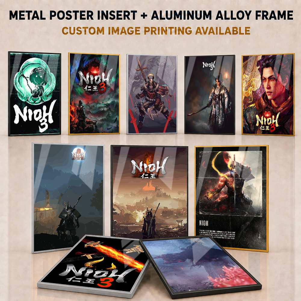 Nioh metalen posters met een f - Home Office Room Inspiration recensie en prijs
