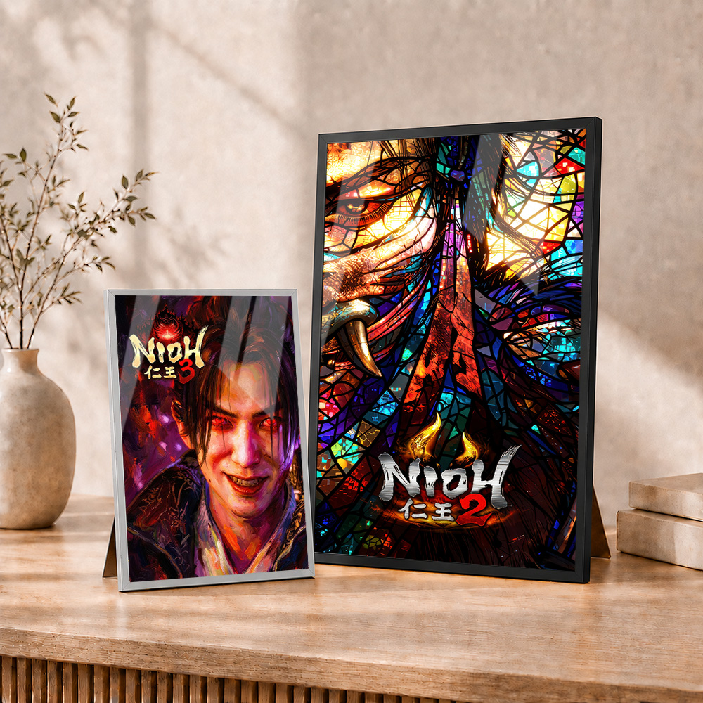 Nioh metalen posters met een f - Home Office Room Inspiration recensie en prijs