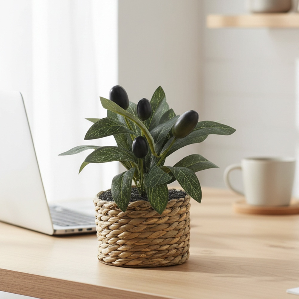 Kunstplanten Zakolijfbomen Kun - Home Office Layout recensie en prijs