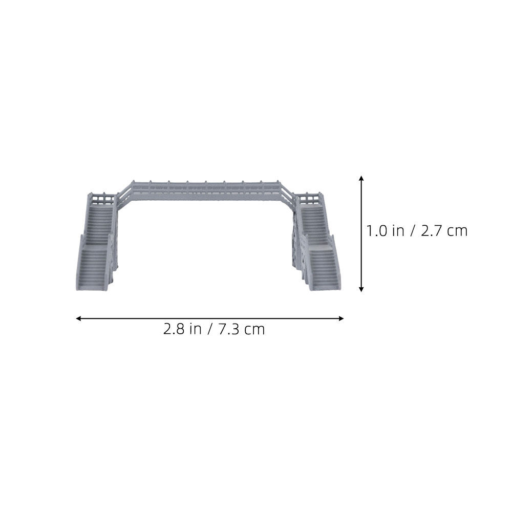 2 stuks 1:87 schaal voetbrug m - Home Office Layout recensie en prijs