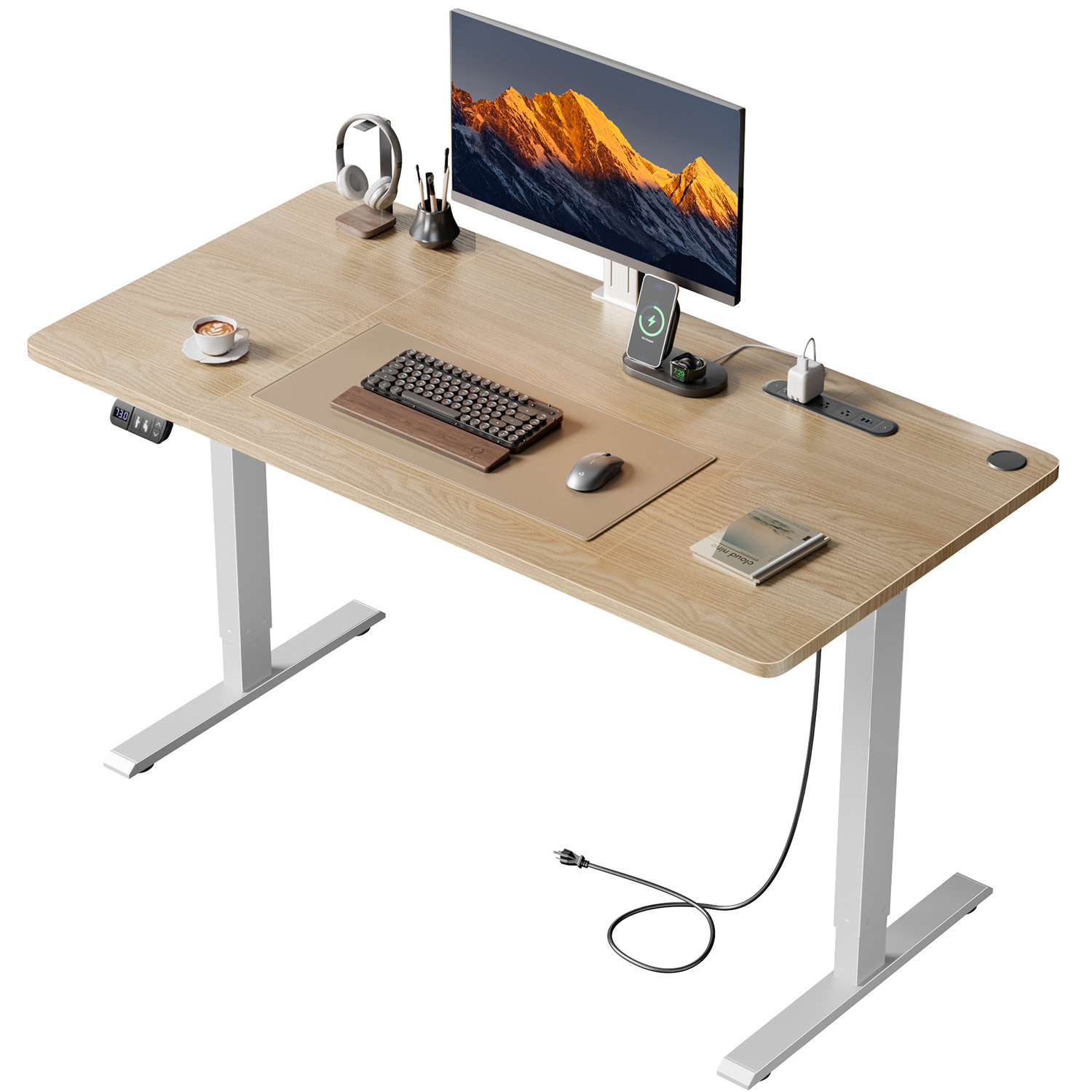 NEBMAAX Elektrisch verstelbaar - Home Office Work Table recensie en prijs